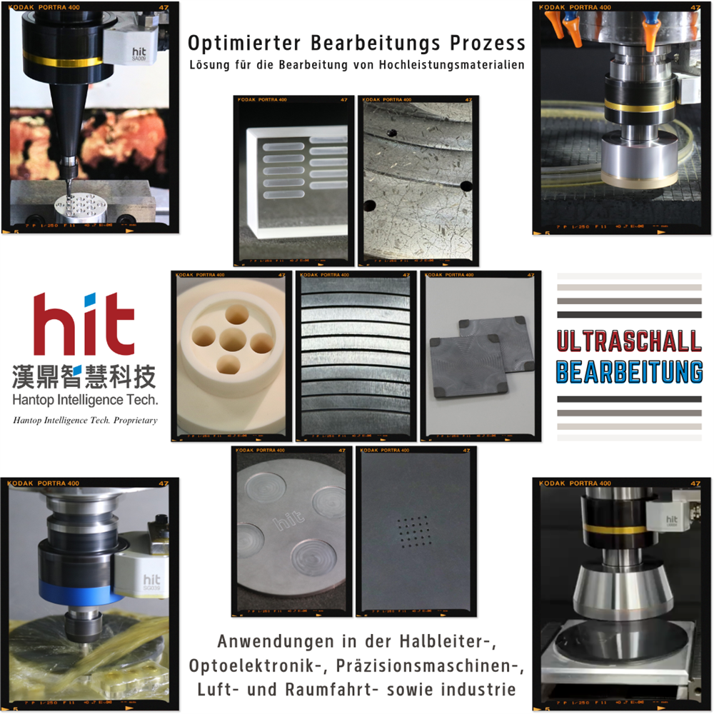 Das HIT-Ultraschallmodul dient als Lösung für die Bearbeitung fortschrittlicher Materialien und bietet einen optimierten Bearbeitungsprozess